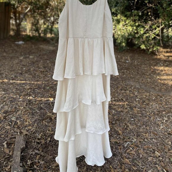 Arula Beige Maxi Dress - Picture 4 of 4